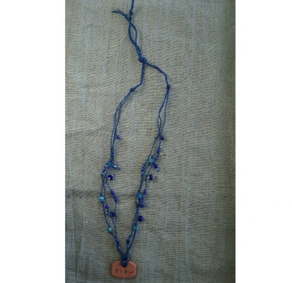 YHWH Clay Diffuser: Blue Beads - Image 2