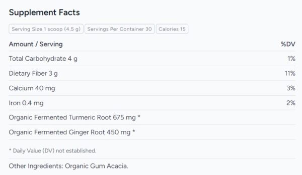 TURMERIC + GINGER POWDER - AzureWell - Image 3