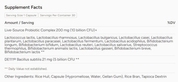 AzureWell Next Step Advanced Probiotic - Image 2