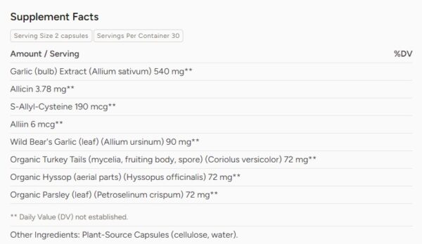 AzureWell Garlic Immune - Image 2