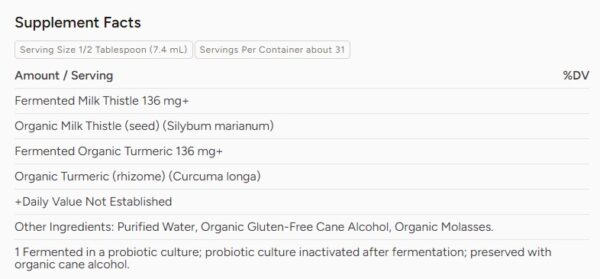 Liver Care NOW - Fermented, Liquid - Image 2