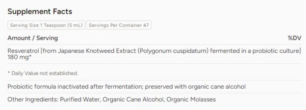 Resveratrol Liquid - AzureWell - Image 2