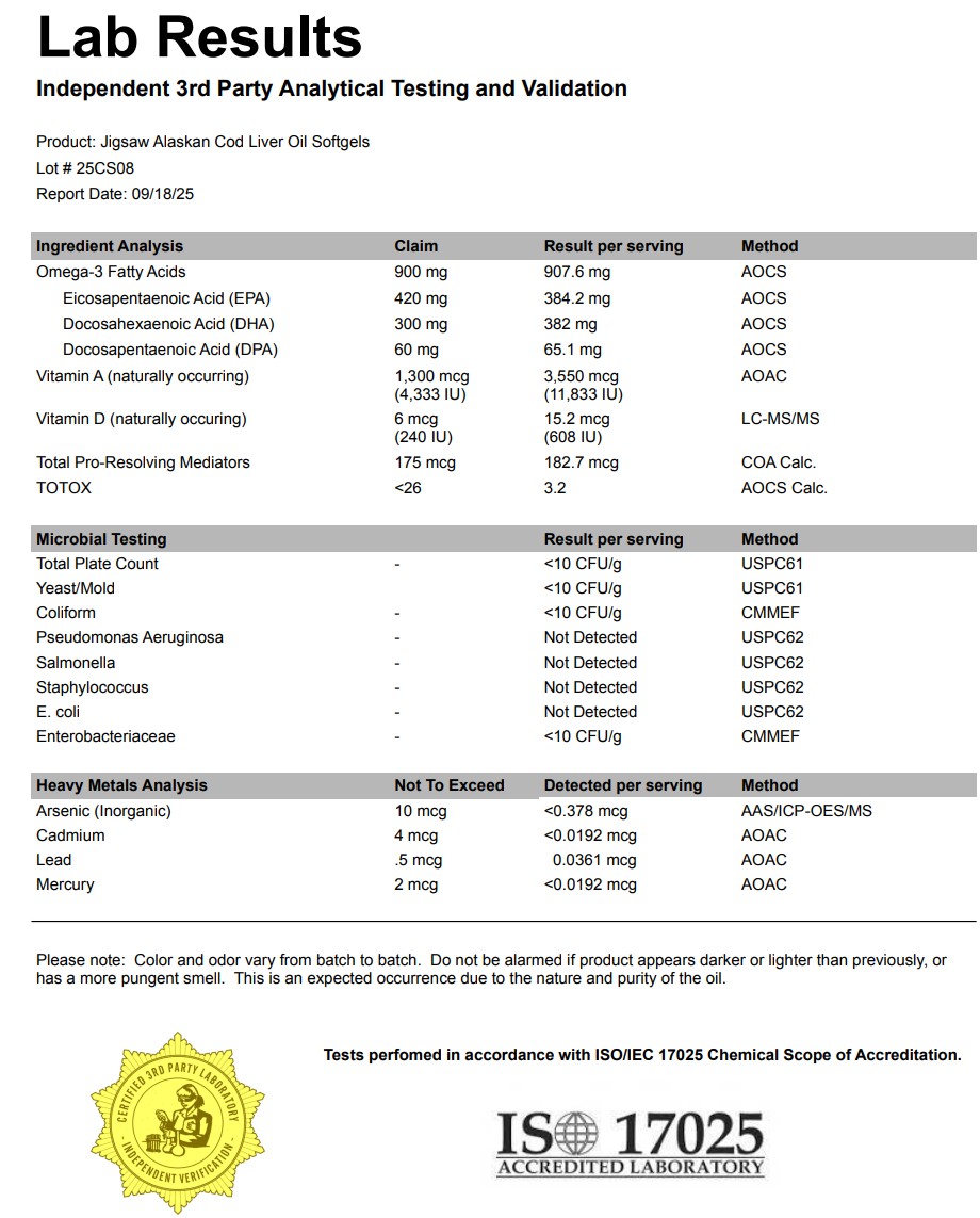 COD LIVER OIL - Jigsaw Health - Image 4